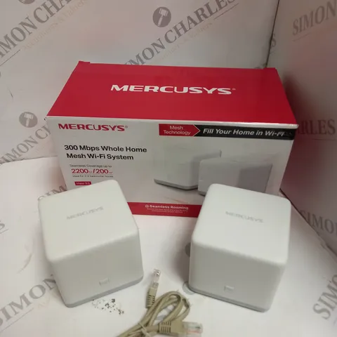 BOXED MERCUSYS 300MBS WHOLE HOME WI-FI SYSTEM 