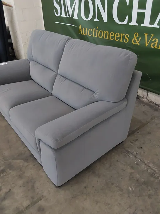 QUALITY ITALIAN DESIGNER VIRGILIO 2 SEATER SOFA IN GREY