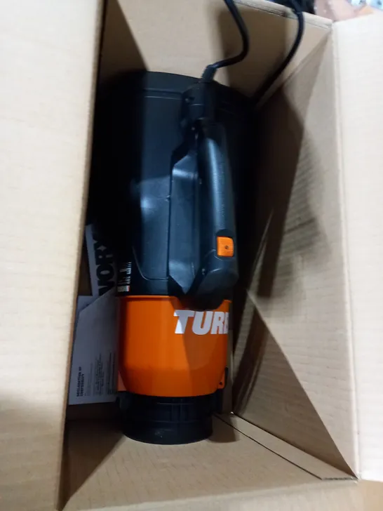 WORX WG518E AIR TURBINE CORDED LEAF BLOWER