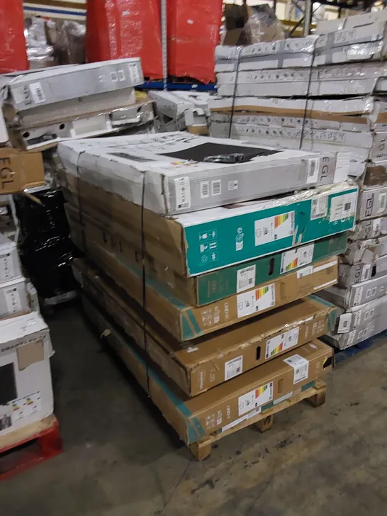 PALLET OF APPROXIMATELY 9 X ASSORTED UNTESTED TVS. BRANDS, MODELS AND CONDITIONS VARY