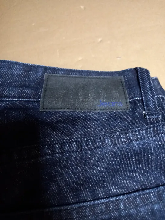 CALVIN KLEIN DENIM SLIM STRAIGHT JEANS SIZE UNSPECIFIED