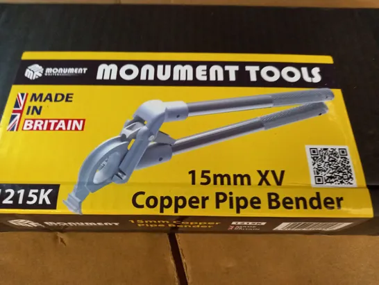 MONUMENT TOOLS 15MM XV COPPER PIPE BENDER