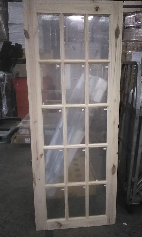 GLASS PANEL DOOR 755×1955×35MM