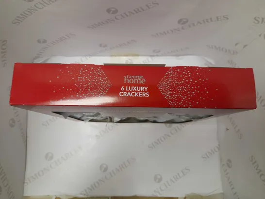 APPROXIMATELY 3 PACKS OF SIX BRAND NEW LUXURY CHRISTMAS CRACKERS