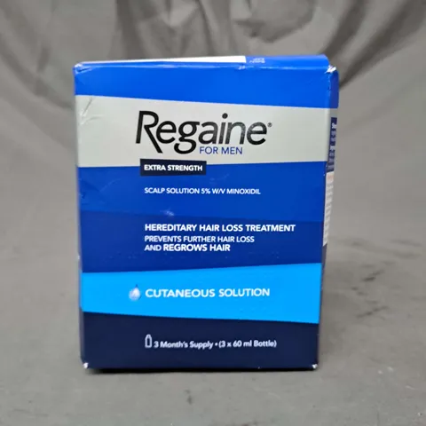 REGAINE FOR MEN EXTRA STRENGTH SCALP SOLUTION