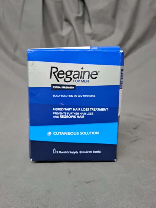 REGAINE FOR MEN EXTRA STRENGTH SCALP SOLUTION