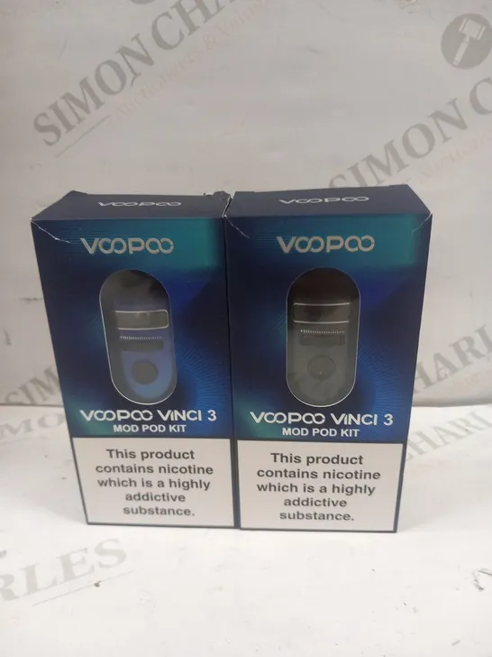 2 BOXED VOOPOO VINCI 3 MOD POD KITS