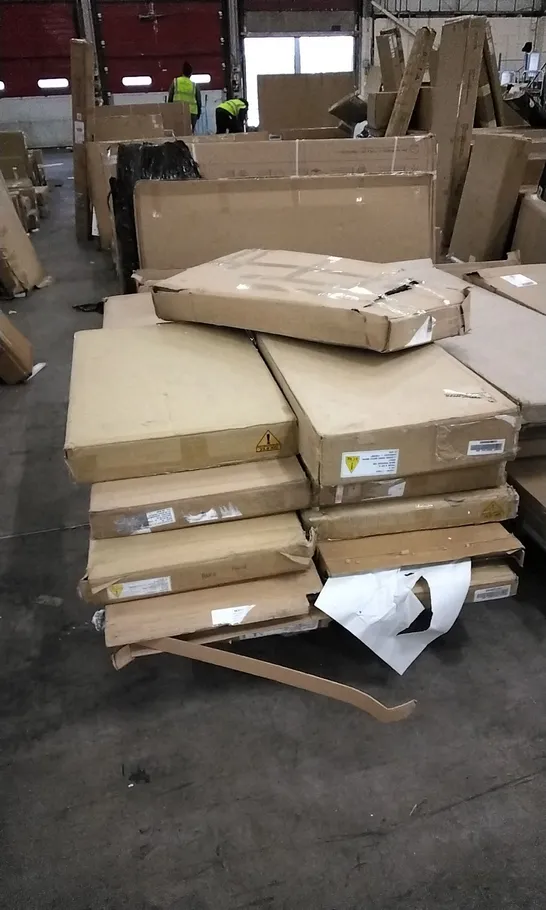 PALLET OF ASSORTED BOXED FLATPACK FURNITURE PARTS