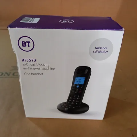 BOXED BT 3570 ONE HANDSET SET