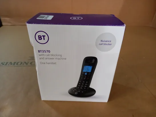 BOXED BT 3570 ONE HANDSET SET