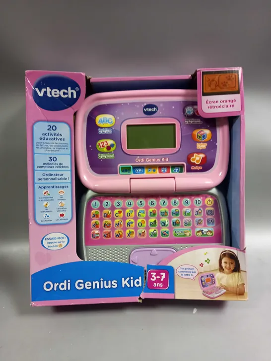 ORDI GENIUS KID ORDINATEUR INTERACTIF ENFANT FRENCH SPEAKING