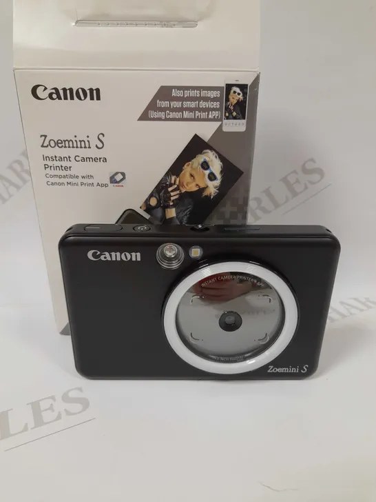 BOXED CANON ZOEMINI S INSTANT CAMERA PRINTER