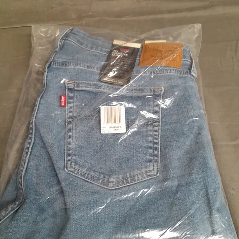 LEVI HIGH RISE SKINNY SLIM FIT JEANS BLUE SIZE 34 X 30