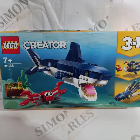 BOXED LEGO CREATORS SHARK - 31088