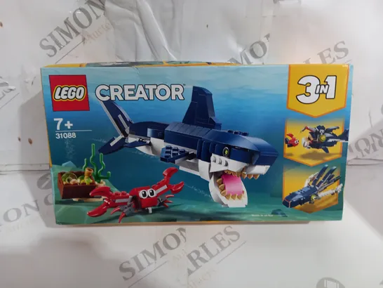 BOXED LEGO CREATORS SHARK - 31088