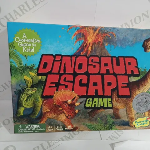 THE DINOSAUR ESCAPE GAME AGS 4+