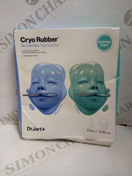 DR JART+ CRYO RUBBER SO COOL DUO 2 STEP INTENSICE CARE KIT