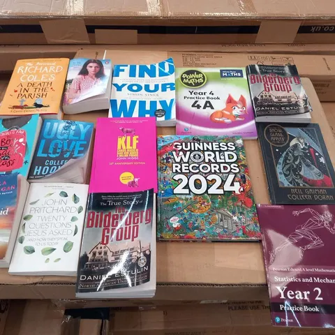 PALLET OF APPROXIMATELY 647 ASSORTED BRAND NEW BOOKS TO INCLUDE;
