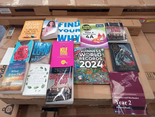 PALLET OF APPROXIMATELY 647 ASSORTED BRAND NEW BOOKS TO INCLUDE;
