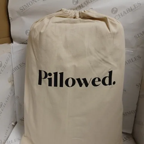 PACKAGED PILLOWED MEMORY FOAM PILLOW. 