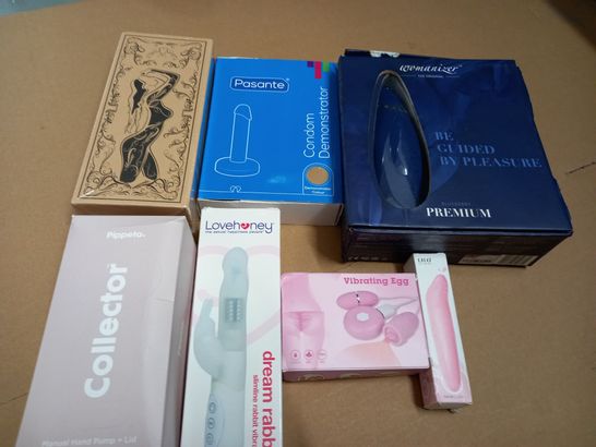 LOT OF 7 ASSORTED PERSONAL PLEASURE ITEMS 
