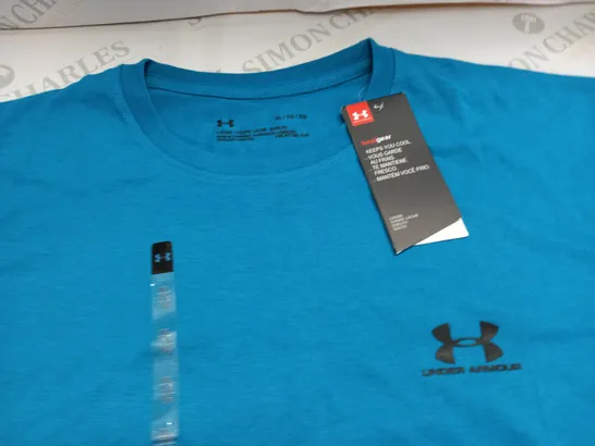 UNDER ARMOUR TEAL T-SHIRT - XL