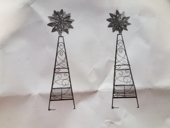 METAL WINDMILL WITH STAND