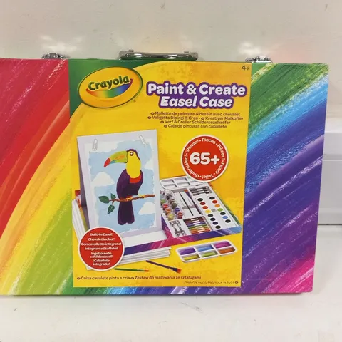 CRAYOLA PAINT AND CREATE EASEL CASE