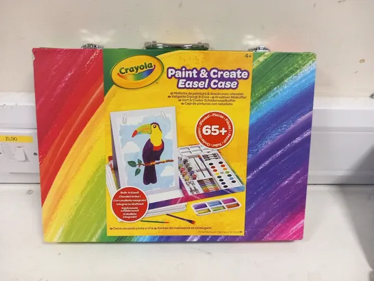 CRAYOLA PAINT AND CREATE EASEL CASE