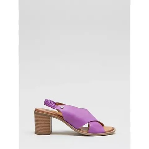 MODA IN PELLE LASANDRA HEELED SANDAL- PURPLE