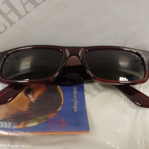 BOX OF APPROX 10 PAIRS OF STING RED 6097 SUNGLASSES 