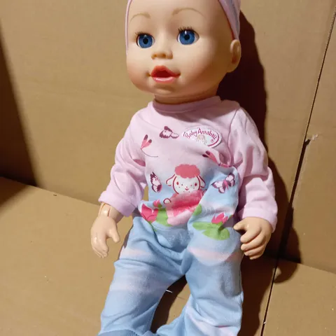 BABY ANNABELL LILLY LEARNS TO WALK 43CM DOLL