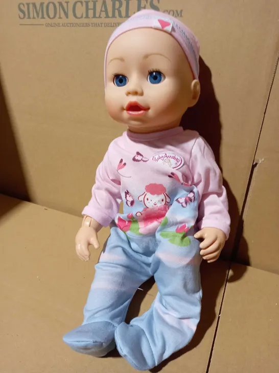 BABY ANNABELL LILLY LEARNS TO WALK 43CM DOLL RRP £69.99