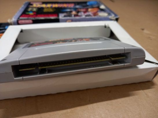 SUPER NINTENDO STARWING GAME IN BOX WITH INSTRUCTIONS