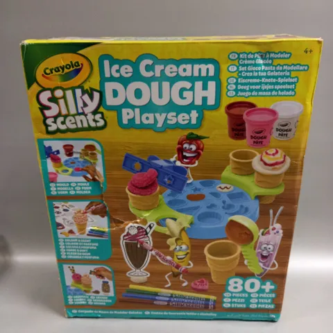 BOXED CRAYOLA SILLY SCENTS ICE CREAM DOUGH PLAYSET 