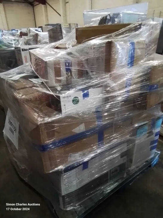 PALLET OF APPROXIMATELY 16 UNPROCESSED RAW RETURN ELECTRICAL GOODS TO INCLUDE;