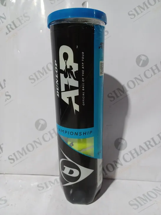 DUNLOP ATP CHAMPIONSHIP TUBE OF TENNIS BALLS