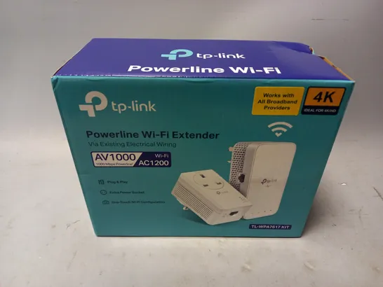 BOXED TP-LINK POWERLINE WI-FI EXTENDER