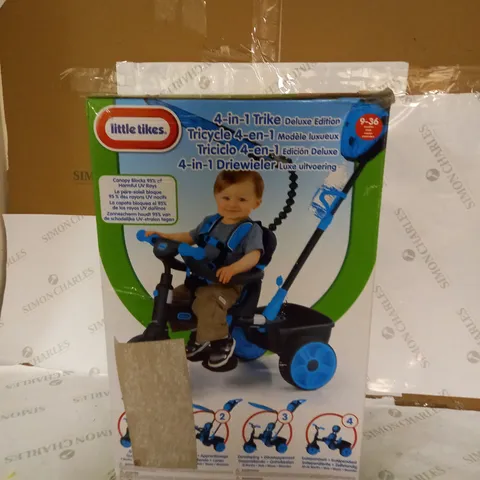 BOXED LITTLE TIKES 4 IN 1 DELUXE EDITION PUSH TRIKE