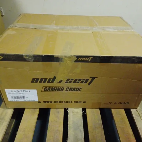 ANDA SEAT JUNGLE 2 AD5T-03-B-PVF GAMING CHAIR - BLACK // COLLECTION ONLY 