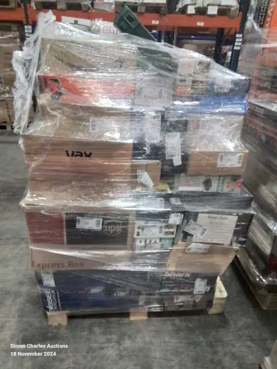 PALLET OF APPROXIMATELY 84 UNPROCESSED RAW RETURN HOUSEHOLD AND ELECTRICAL GOODS TO INCLUDE;