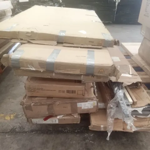 PALLET OF ASSORTED FURNITURE PARTS 