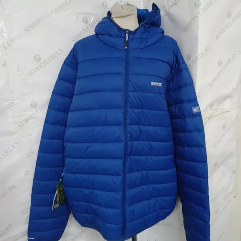 REGATTA GREAT OUTDOORS PUFFER COAT IN ROYAL BLUE SIZE XXL