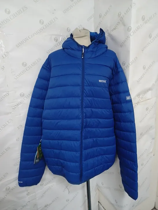 REGATTA GREAT OUTDOORS PUFFER COAT IN ROYAL BLUE SIZE XXL