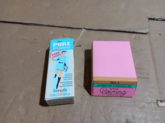 BENEFIT BOI-ING AIRBRUSH CONCEALER AND PORE-FRESSIONAL PRIMER SET 