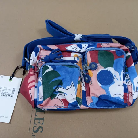 KIPLING ALBENA CROSSBODY BAG BOTANICAL PRINT