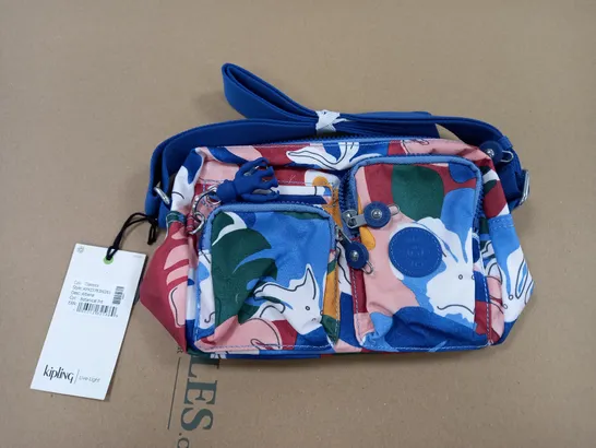 KIPLING ALBENA CROSSBODY BAG BOTANICAL PRINT