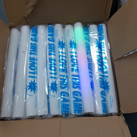 LOT OF APPROXIMATELY 50 FOAM LED TUBES