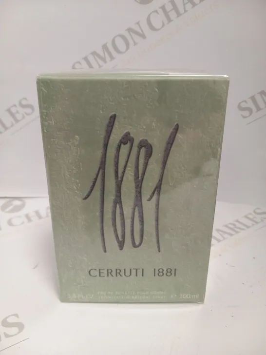 BOXED AND SEALED 1881 CERRUTI EAU DE TOILETTE 100ML