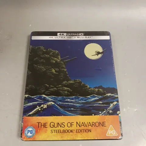 SEALED THE GUNS OF NAVARONE LIMITED EDITION BLU-RAY 